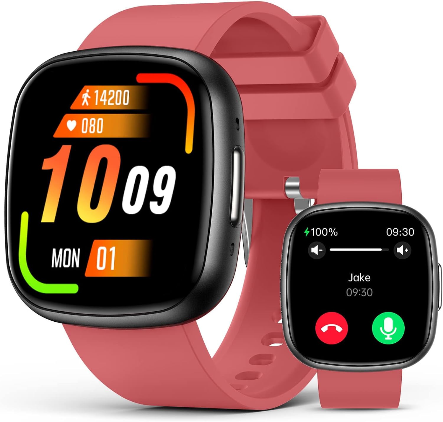 Smart fitness watch with health monitoring