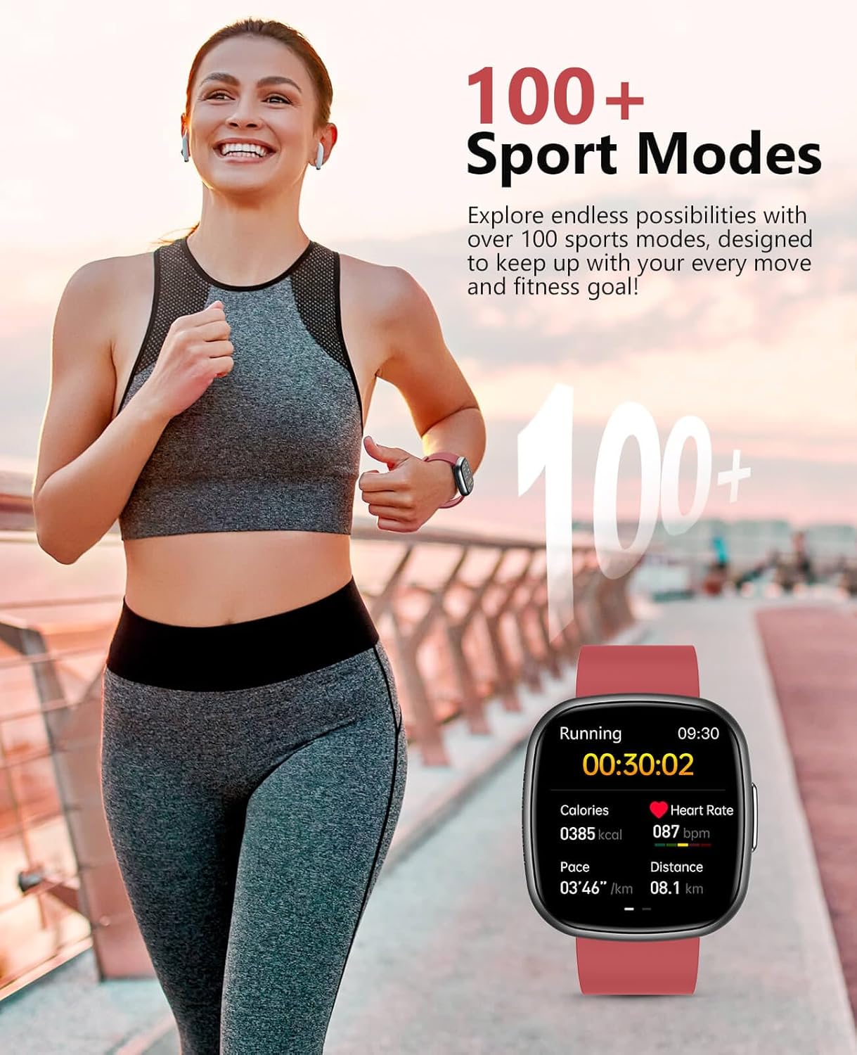 Smart fitness watch with health monitoring - Image 3